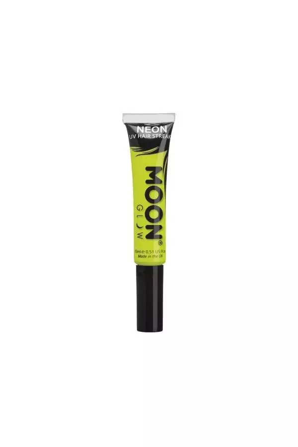 Smiffys 3 Colorations Mèches De Cheveux UV Néon – Moon Glow 5 Smiffys 3 Colorations Mèches De Cheveux UV Néon – Moon Glow – Image 3
