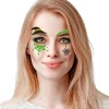 WIDMANN Adhésifs à Paillettes Visage - Sorcière Halloween -Halloween Soldes Boutique adhesifs a paillettes visage sorciere halloween