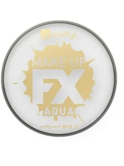 Smiffys Aqua Color Visage Et Corps Blanc