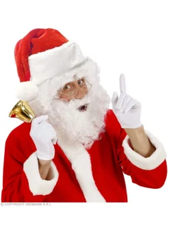 WIDMANN Bonnet De Père Noël Rouge En Peluche -Halloween Soldes Boutique bonnet de pere noel rouge en peluche 2