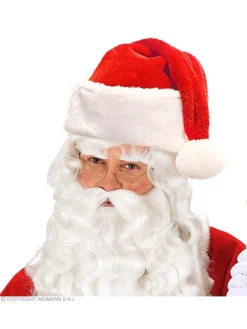 WIDMANN Bonnet De Père Noël Rouge En Peluche