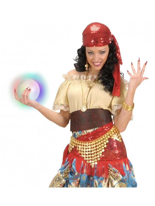 WIDMANN Boule De Cristal Lumineuse 12.5 Cm 5 WIDMANN Boule De Cristal Lumineuse 12.5 Cm – Image 3