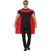 Smiffys Cape Avec Masque Rouge -Halloween Soldes Boutique cape avec masque rouge