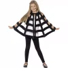 Smiffys Cape Enfant Toile D'araignée Ajourée Noire 2 Smiffys Cape Enfant Toile D'araignée Ajourée Noire -Halloween Soldes Boutique cape enfant toile d araignee ajouree noire