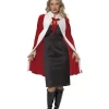 Smiffys Cape Et Bonnet Mère Noël Deluxe -Halloween Soldes Boutique cape et bonnet mere noel deluxe