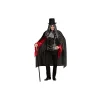 WIDMANN Cape Noire Adulte 120 Cm 2 WIDMANN Cape Noire Adulte 120 Cm -Halloween Soldes Boutique cape noire adulte 120 cm