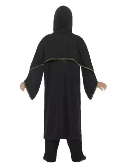 Smiffys Cape Noire Apprenti Sorcier Enfant -Halloween Soldes Boutique cape noire apprenti sorcier enfant 3