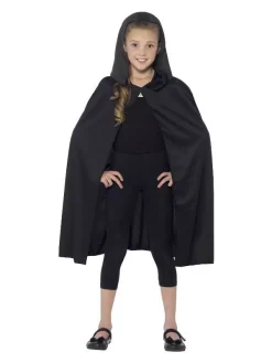 Smiffys Cape Noire Enfant Avec Capuche 9 Smiffys Cape Noire Enfant Avec Capuche -Halloween Soldes Boutique cape noire enfant avec capuche 3
