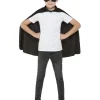 Smiffys Cape Noire, Enfant (cape Et Masque Pour Les Yeux) -Halloween Soldes Boutique cape noire enfant cape et masque pour les yeux