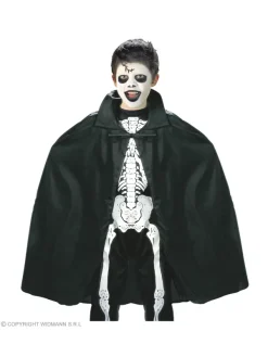 WIDMANN Cape Noire Taille Enfant - 90 Cm