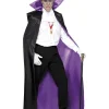 Smiffys Cape Réversible Adulte Noir Et Violet -Halloween Soldes Boutique cape reversible adulte noir et violet