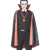 Smiffys Cape Réversible Noire Et Rouge -Halloween Soldes Boutique cape reversible noire et rouge