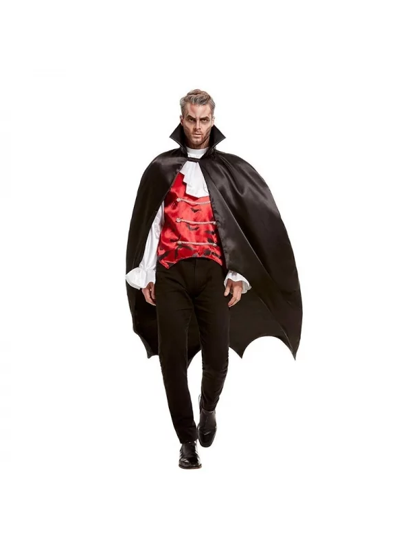 Smiffys Cape Vampire Noir Homme 5 Smiffys Cape Vampire Noir Homme – Image 3