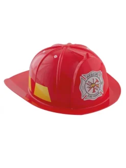Casque Pompier Rouge Enfant