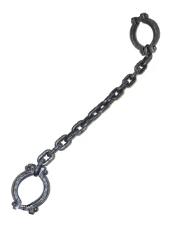 Chaine Prisonnier Aspect Métallique (105 Cm)