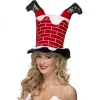 Smiffys Chapeau De Père Noël Tombé Dans La Cheminée -Halloween Soldes Boutique chapeau de pere noel tombe dans la cheminee