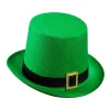 WIDMANN Chapeau Haut De Forme Vert, Saint-Patrick Avec Ruban Noir -Halloween Soldes Boutique chapeau haut de forme vert saint patrick avec ruban noir