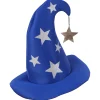 WIDMANN Chapeau Magicien Adulte, Bleu Avec Des étoiles Argents