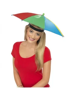 Smiffys Chapeau Ombrelle Multicolore
