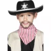 Smiffys Chapeau Shérif Enfant Noir -Halloween Soldes Boutique chapeau sherif enfant noir