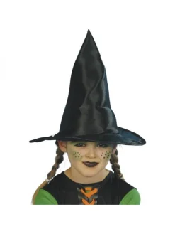 Smiffys Chapeau Sorcier/sorcière Enfant Nylon Noir