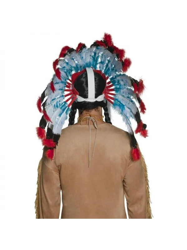 Smiffys Coiffe Indienne Western 4 Smiffys Coiffe Indienne Western – Image 2