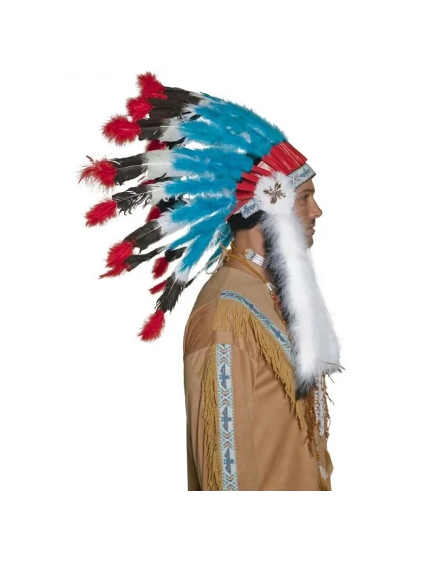 Smiffys Coiffe Indienne Western 5 Smiffys Coiffe Indienne Western – Image 3