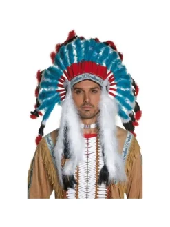 Smiffys Coiffe Indienne Western