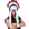 Coiffe Plumes, Chef Indien -Halloween Soldes Boutique coiffe plumes chef indien
