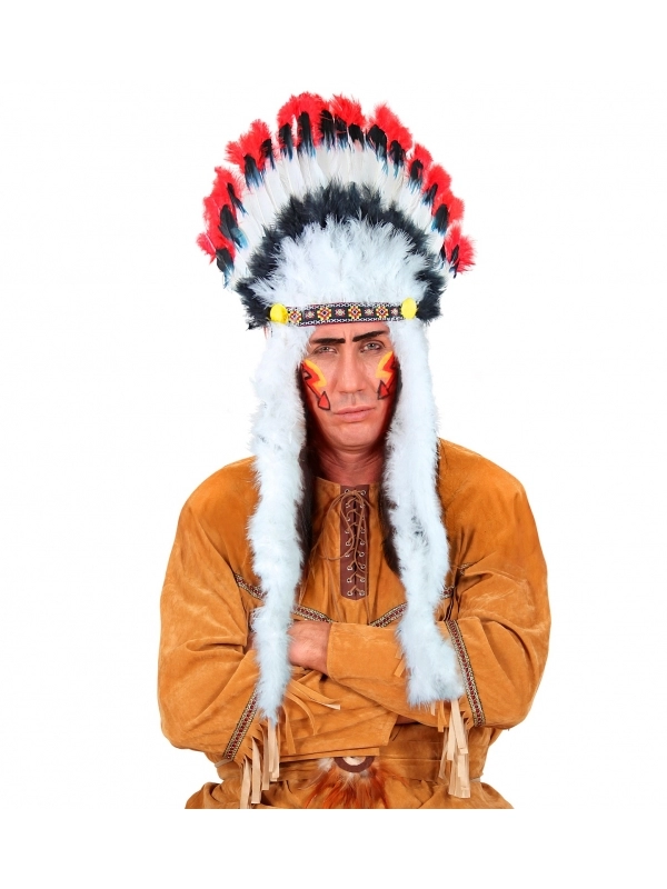 Coiffe Plumes, Chef Indien 5 Coiffe Plumes, Chef Indien – Image 3
