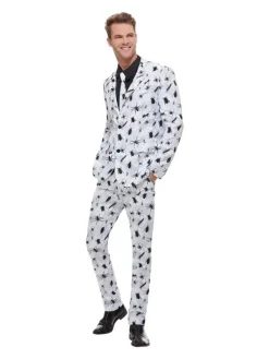 Smiffys Costume Sexy Homme, Motif Insectes (veste, Pantalon, Cravate) 9 Smiffys Costume Sexy Homme, Motif Insectes (veste, Pantalon, Cravate) -Halloween Soldes Boutique costume sexy homme motif insectes veste pantalon cravate 3