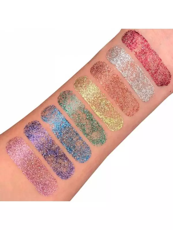 Smiffys Crayon Pour Le Corps à Paillettes Holographiques Rose – Moon Glitter, 3,5g 4 Smiffys Crayon Pour Le Corps à Paillettes Holographiques Rose – Moon Glitter, 3,5g – Image 2