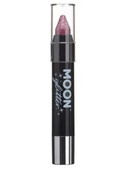 Smiffys Crayon Pour Le Corps à Paillettes Holographiques Rose – Moon Glitter, 3,5g 7 Smiffys Crayon Pour Le Corps à Paillettes Holographiques Rose – Moon Glitter, 3,5g -Halloween Soldes Boutique crayon pour le corps a paillettes holographiques rose moon glitter 35g 2