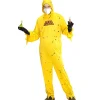 WIDMANN Déguisement Chimiste/Risque Toxique Jaune Homme -Halloween Soldes Boutique deguisement chimisterisque toxique jaune homme
