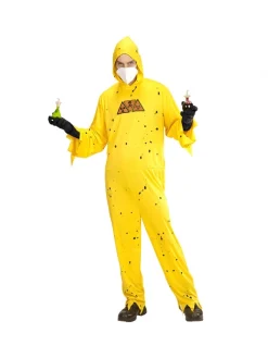 WIDMANN Déguisement Chimiste/Risque Toxique Jaune Homme