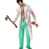WIDMANN Déguisement Chirurgien Zombie Homme (blouse, Chemise Tachée, Pantalon, Gants) -Halloween Soldes Boutique deguisement chirurgien zombie homme blouse chemise tachee pantalon gants