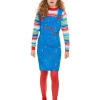Smiffys Déguisement Chucky, Bleu Fille 2 Smiffys Déguisement Chucky, Bleu Fille -Halloween Soldes Boutique deguisement chucky bleu fille