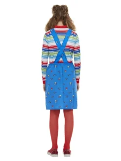 Smiffys Déguisement Chucky, Bleu Fille -Halloween Soldes Boutique deguisement chucky bleu fille 1 2