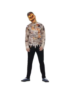 Smiffys Déguisement Citrouille (haut Et Masque)