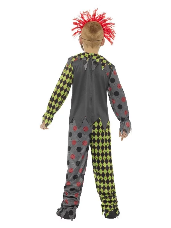 Smiffys Déguisement Clown Fou Enfant (haut, Pantalon Et Masque En EVA Avec Cheveux) 4 Smiffys Déguisement Clown Fou Enfant (haut, Pantalon Et Masque En EVA Avec Cheveux) – Image 2