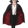 Smiffys Déguisement Conte De Dracula ™ Garçon Avec Médaillon -Halloween Soldes Boutique deguisement conte de dracula garcon avec medaillon