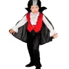 WIDMANN Déguisement Dracula Garçon (chemise Avec Veste, Jabots, Pantalon, Cape Avec Collar) -Halloween Soldes Boutique deguisement dracula garcon chemise avec veste jabots pantalon cape avec collar