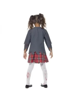 Smiffys Déguisement écolière Zombie (jupe, Veste, Fausse Chemise Et Cravate) 7 Smiffys Déguisement écolière Zombie (jupe, Veste, Fausse Chemise Et Cravate) -Halloween Soldes Boutique deguisement ecoliere zombie jupe veste fausse chemise et cravate 2