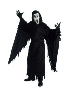 WIDMANN Déguisement Fantôme Noir Homme Avec Masque
