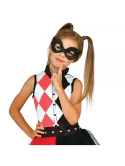 Déguisement Harley Quinn Fille Sous Licence Officielle (robe Tutu & Masque) -Halloween Soldes Boutique deguisement harley quinn fille sous licence officielle robe tutu masque 2