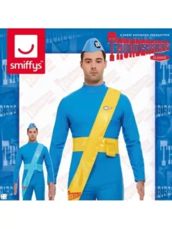 Smiffys Déguisement Luxe Scott & Virgil Thunderbirds, Bleu -Halloween Soldes Boutique deguisement luxe scott virgil thunderbirds bleu 2