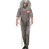 WIDMANN Déguisement Médecin Zombie Homme (chemise Et Pantalon) -Halloween Soldes Boutique deguisement medecin zombie homme chemise et pantalon