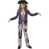 Smiffys Déguisement Pirate Zombie Fille(haut Et Pantalon Imprimées Et Chapeau) -Halloween Soldes Boutique deguisement pirate zombie fillehaut et pantalon imprimees et chapeau
