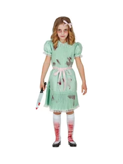 WIDMANN Déguisement Poupée Tueuse Vintage - Fille -Halloween Soldes Boutique deguisement poupee tueuse vintage fille 1