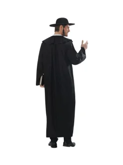 WIDMANN Déguisement Prêtre Homme (soutane, Collier Avec Croix) -Halloween Soldes Boutique deguisement pretre homme soutane collier avec croix 2